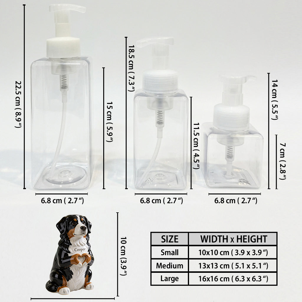 Personalized Yorkshire Terrier Soap Dispenser Dog Lover Home Decor Gift