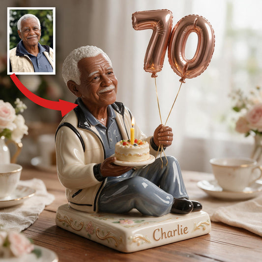 Personalisierte 70. Geburtstags-Geschenk für Opa, Papa, Ehemann