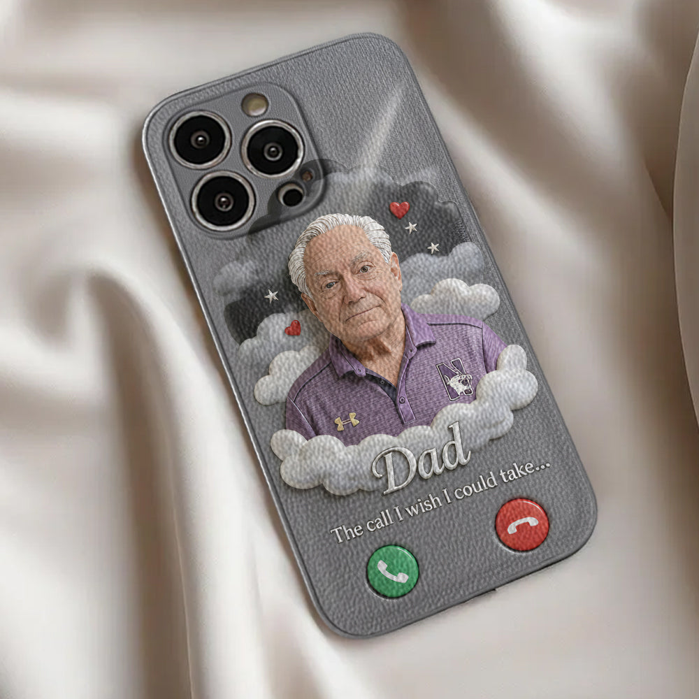 Personalized Latina Little Girl Memorial Leather Phone Case