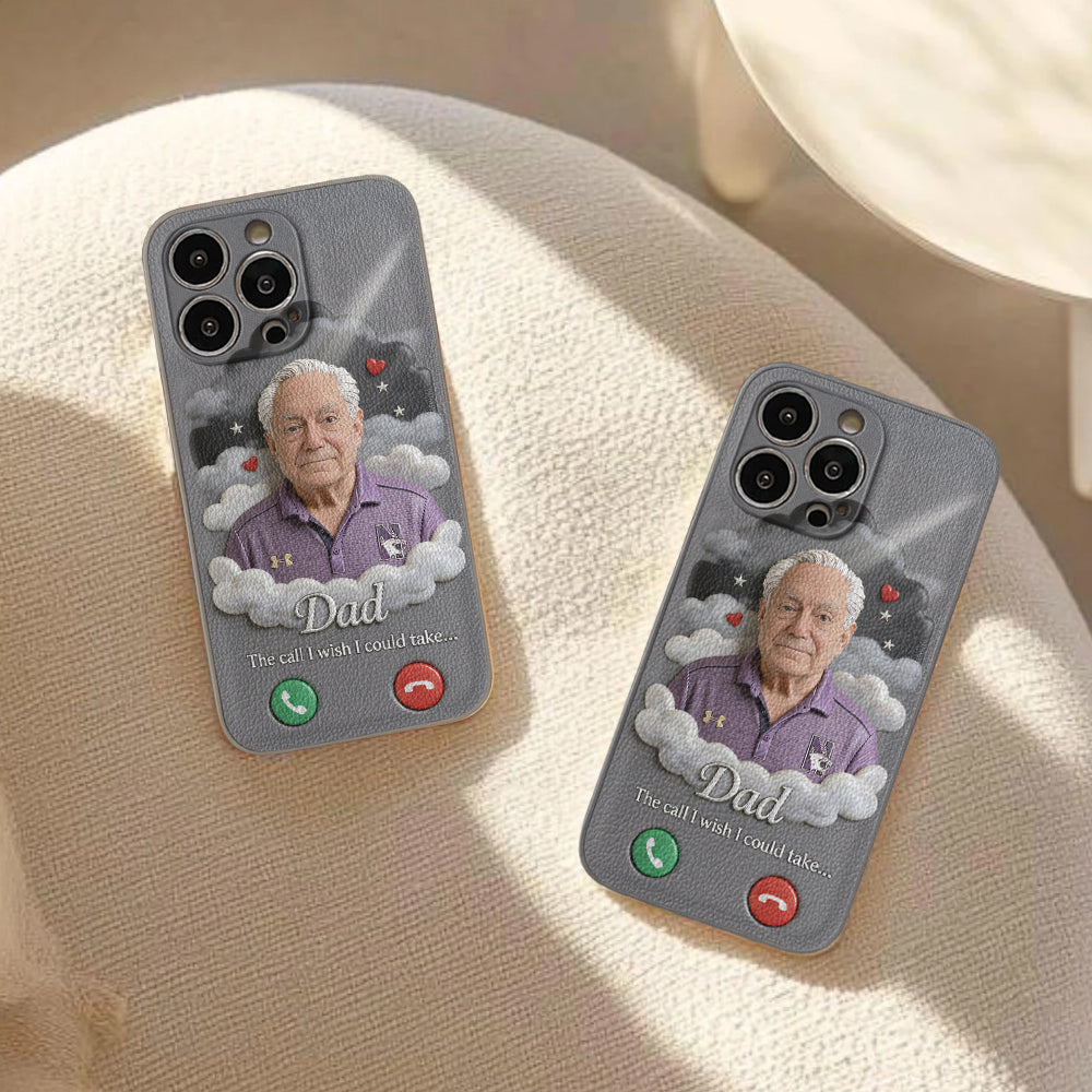 Personalized Latina Little Girl Memorial Leather Phone Case