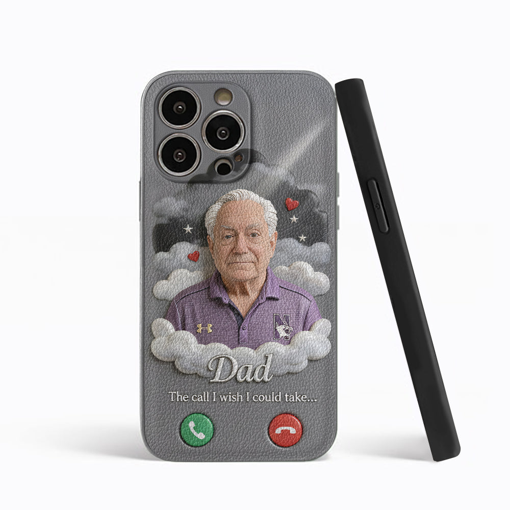 Personalized Latina Little Girl Memorial Leather Phone Case