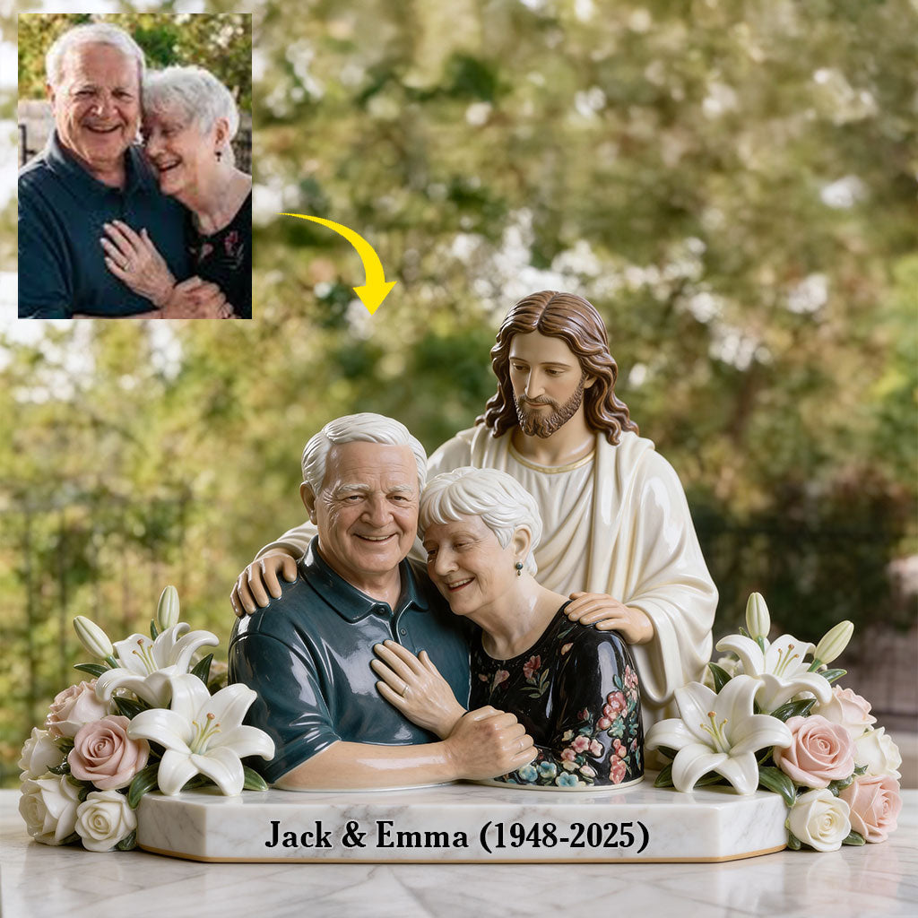 Personalized Memorial Middle-Aged Latino Man Custom Shaped Acrylic Plaque Sympathy Gift
