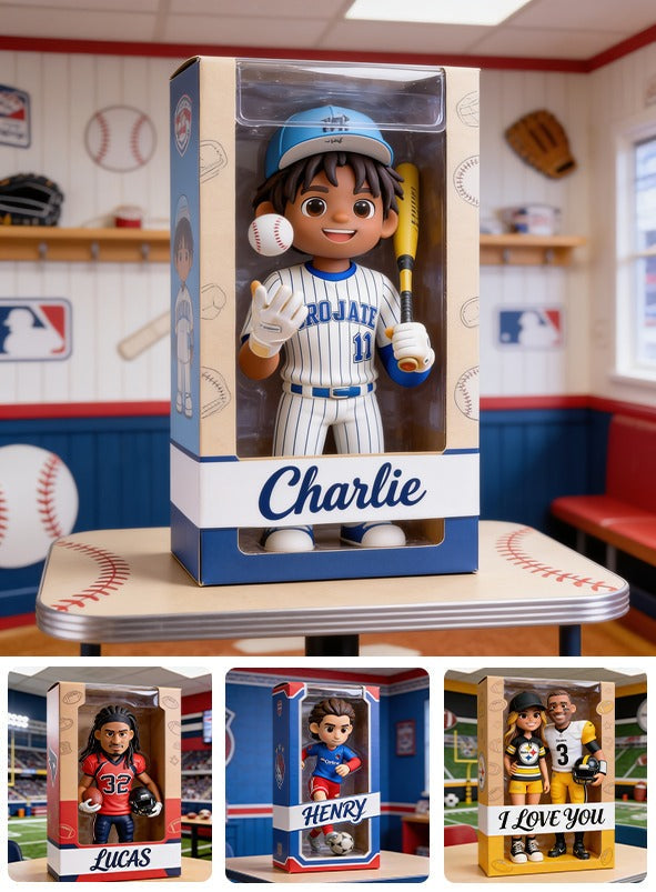 Personalized Black Youth Baseball Player Custom Shaped Acrylic Plaque Sports Gift