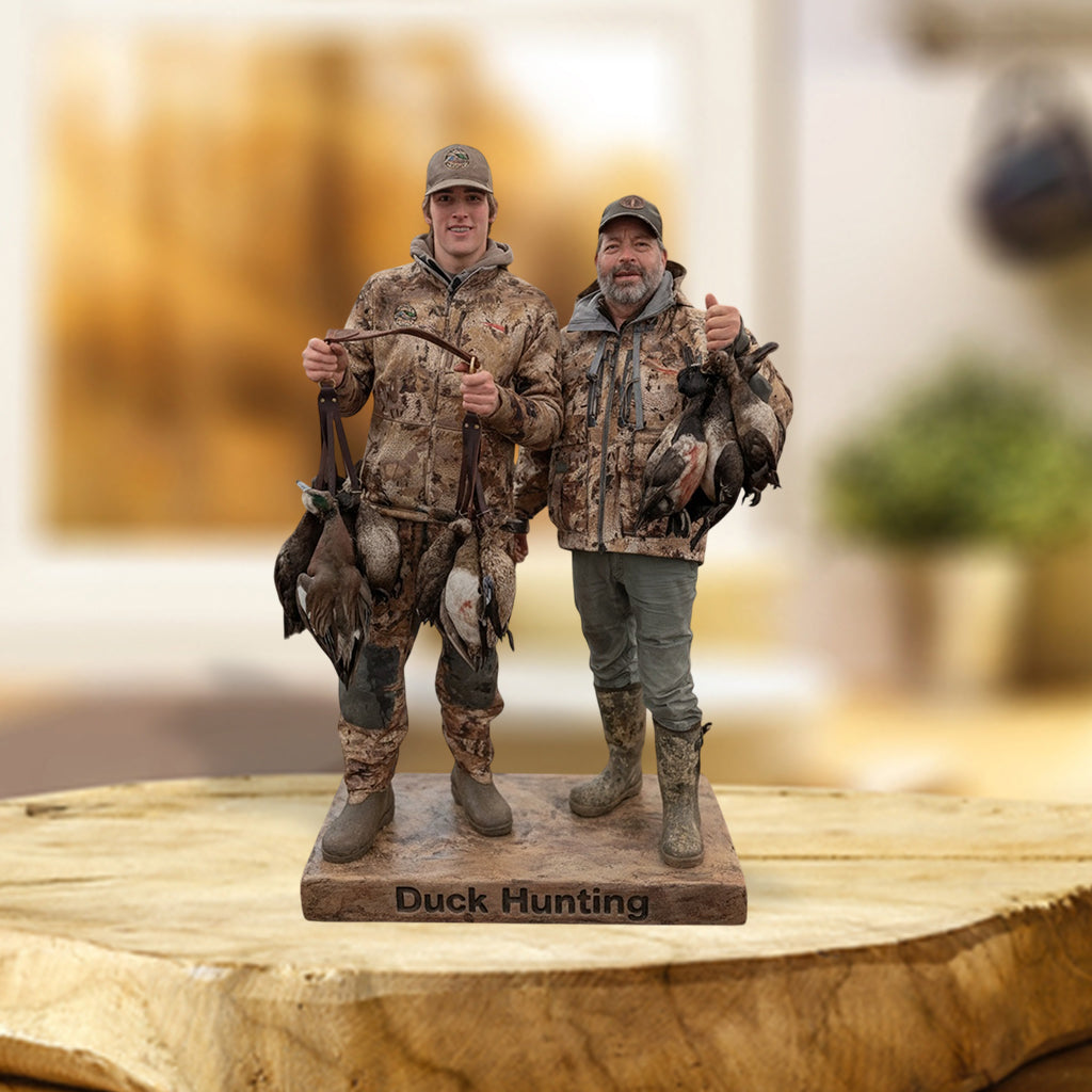 Personalized Hunting Group with Deer Custom Shaped Acrylic Plaque Hunting Lover Gift
