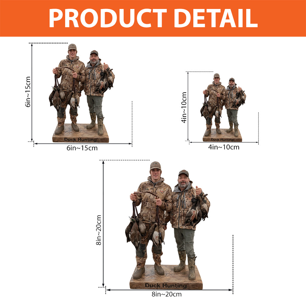 Personalized Hunter with Deer Custom Shaped Acrylic Plaque Hunting Decor Gift