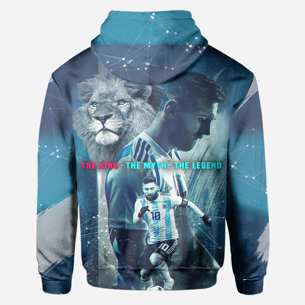 Le Roi, le Mythe, la Légende - T-shirt et sweat à capuche Football All Over