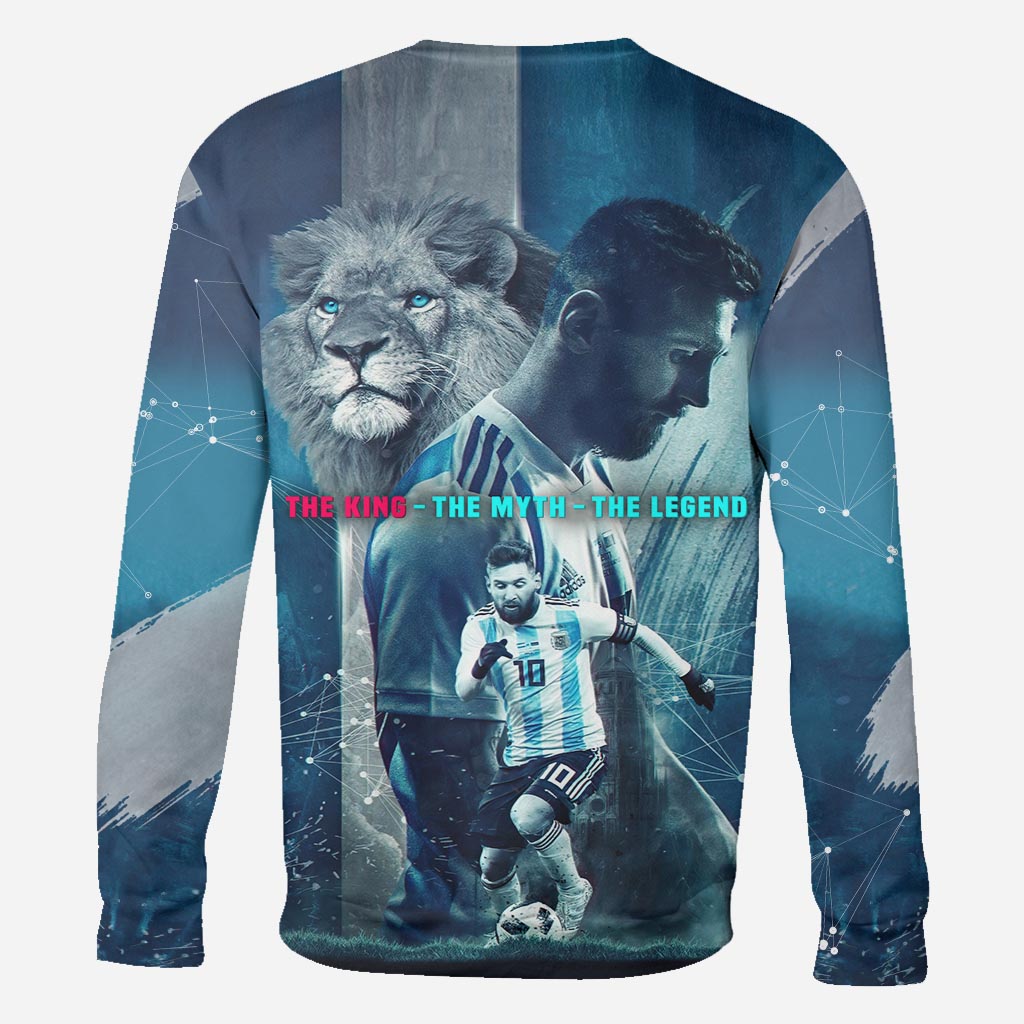 Le Roi, le Mythe, la Légende - T-shirt et sweat à capuche Football All Over