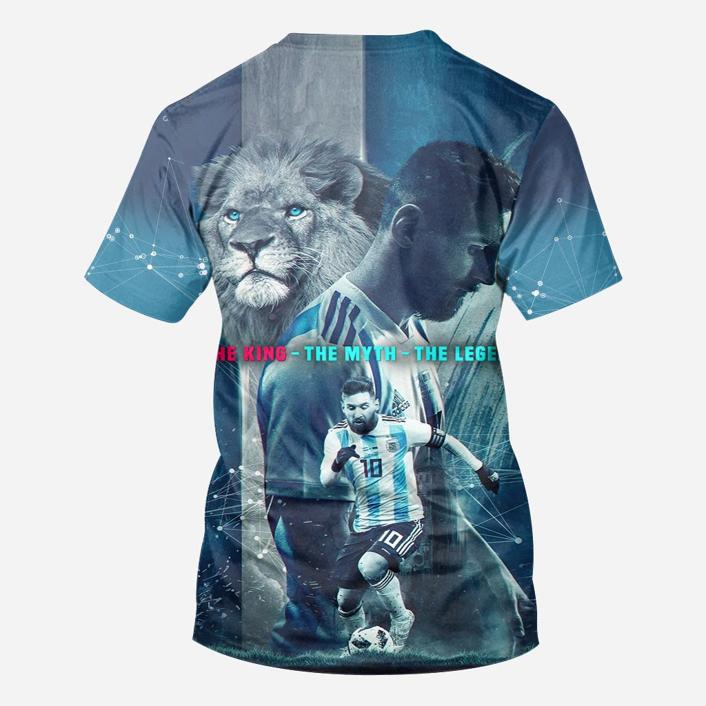 Le Roi, le Mythe, la Légende - T-shirt et sweat à capuche Football All Over