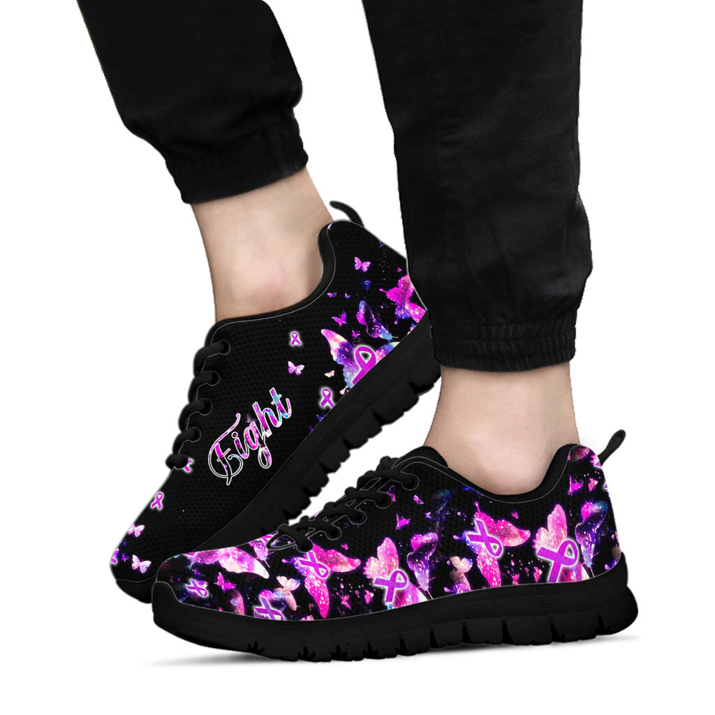 Brustkrebs-Sneaker zur Sensibilisierung für Brustkrebs 0622