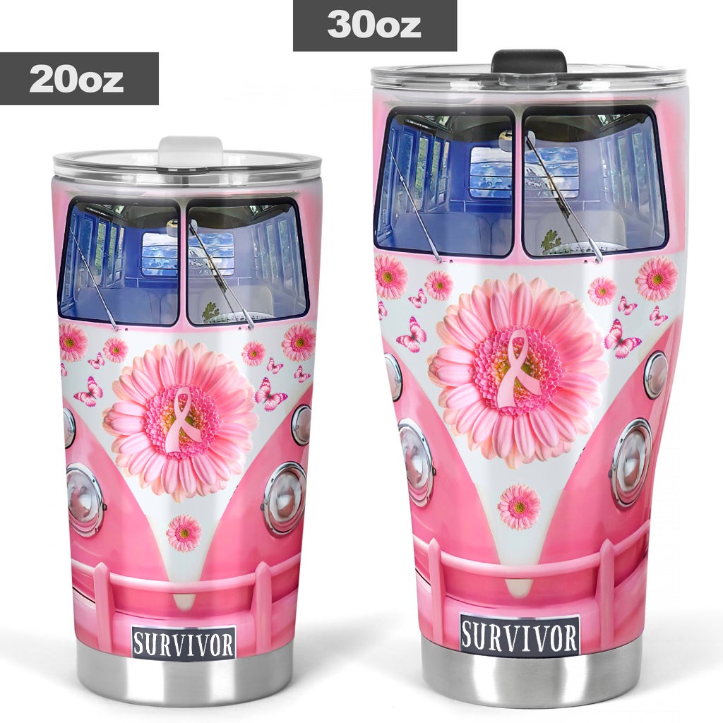 Gobelet de sensibilisation au cancer du sein pour les survivantes 0622