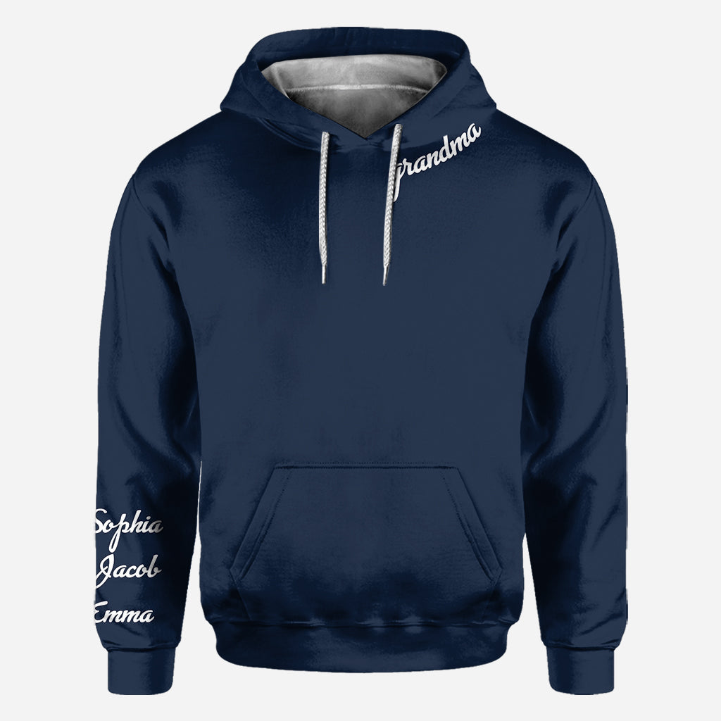 Nana's Flowers - Gift for grandma, mom, dad, aunt - Personalized All Over Shirt