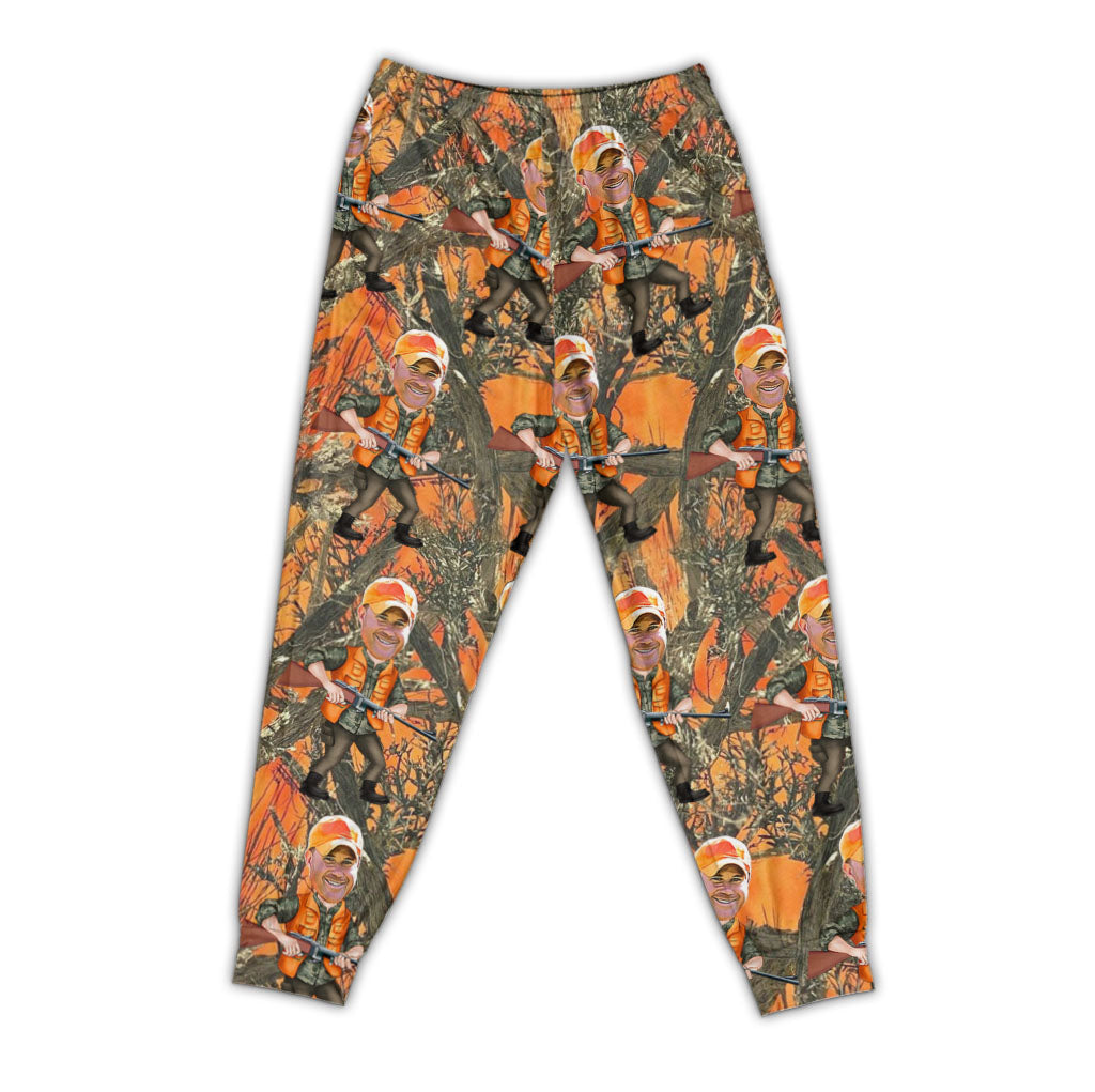 Foto eingefügter Jäger - Personalisierter Jagdpyjama-Satz