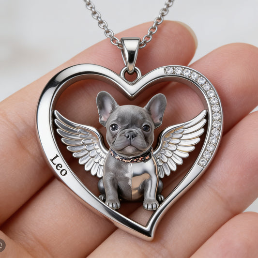 Collier pendentif en métal personnalisé avec photo - Collier commémoratif en forme de pendentif en métal -