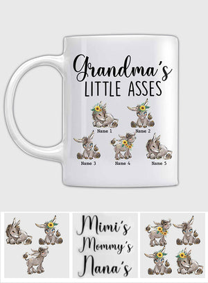 Grandma's Little Cuties - Personalized Mother's Day Grandma Mug