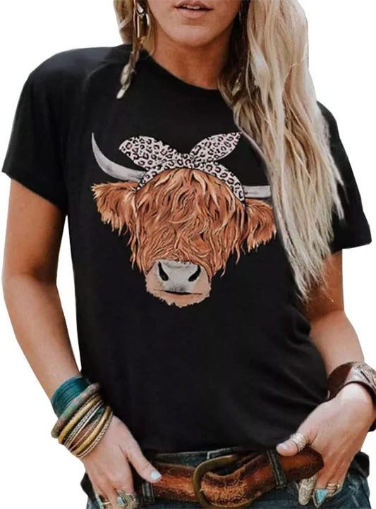 Sei nicht sauer – T-Shirt und Hoodie „Hochlandrind“ (0624)