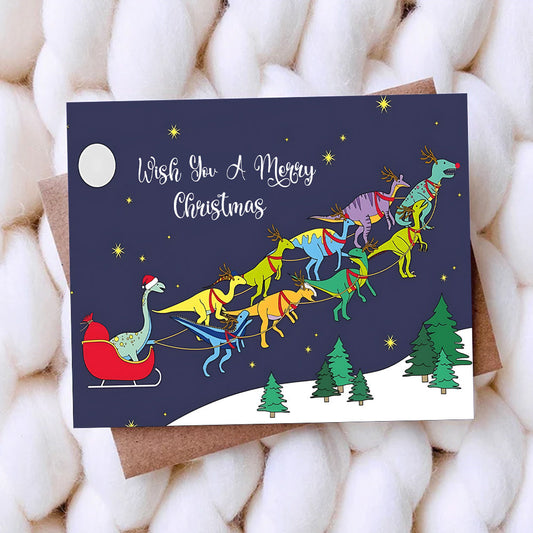 Carte de vœux de Noël - Carte de vœux pour enfant