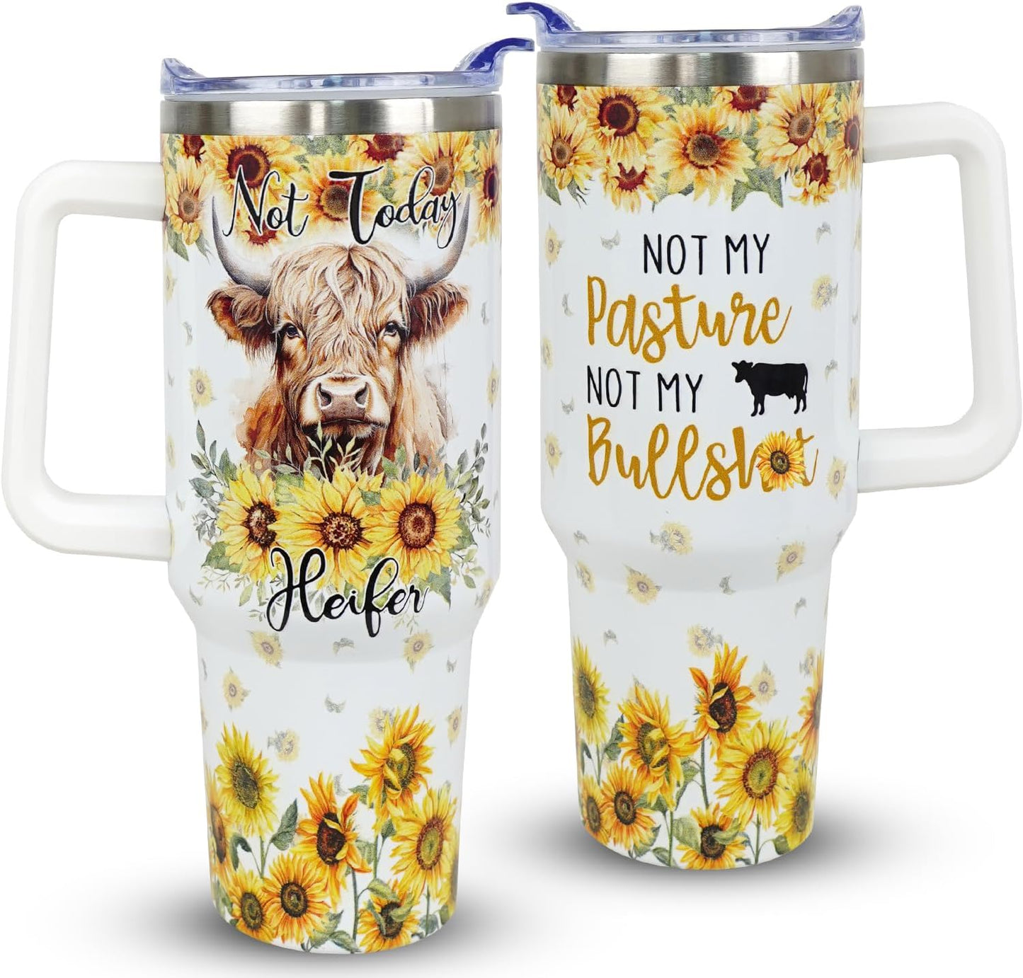 Gobelet Highland Cow avec poignée 0624