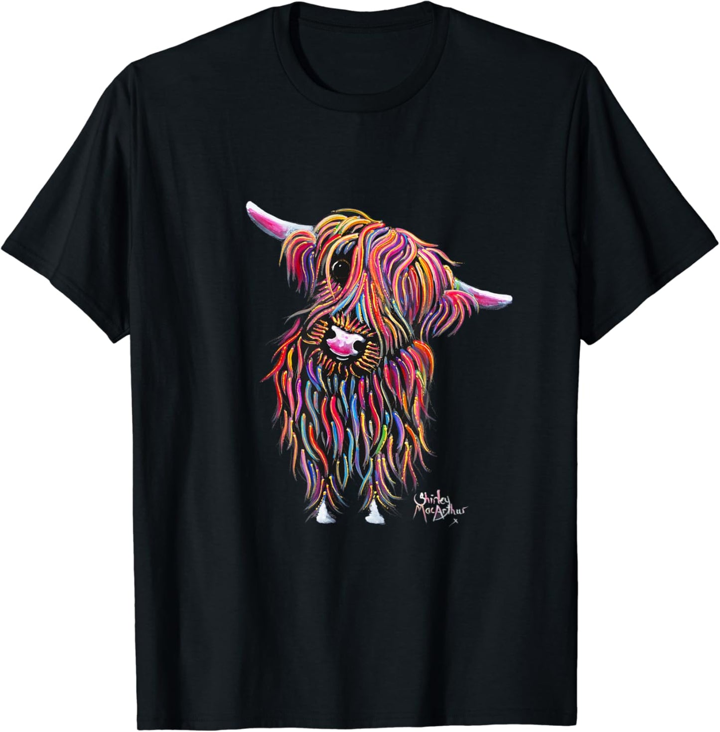 T-shirt et sweat à capuche Highland Cow Lover 0624