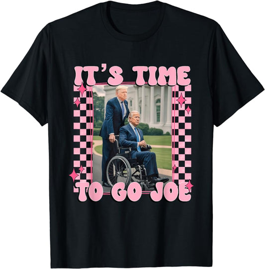 „It's Time To Go Joe“-Shirt – Lustiges Trump-2024-T-Shirt & Hoodie