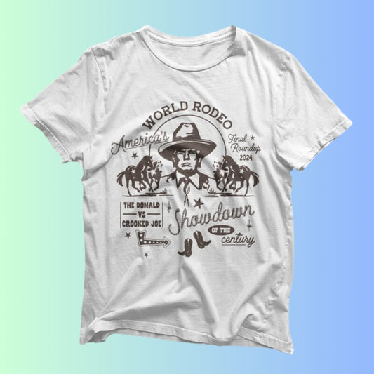 America's World Rodeo 2024 - T-Shirt, Trump 2024 Shirt, Präsidenten-Shirt, Republikaner-Shirt, America Trump Sweatshirt Hoodie T-Shirt & Hoodie
