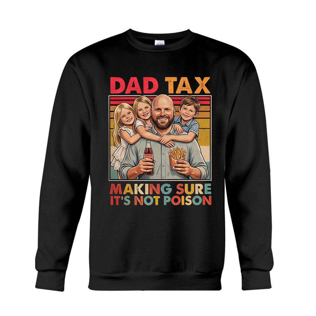 Lustiges Papa-Steuer - Personalisierte Vater T-Shirt und Hoodie