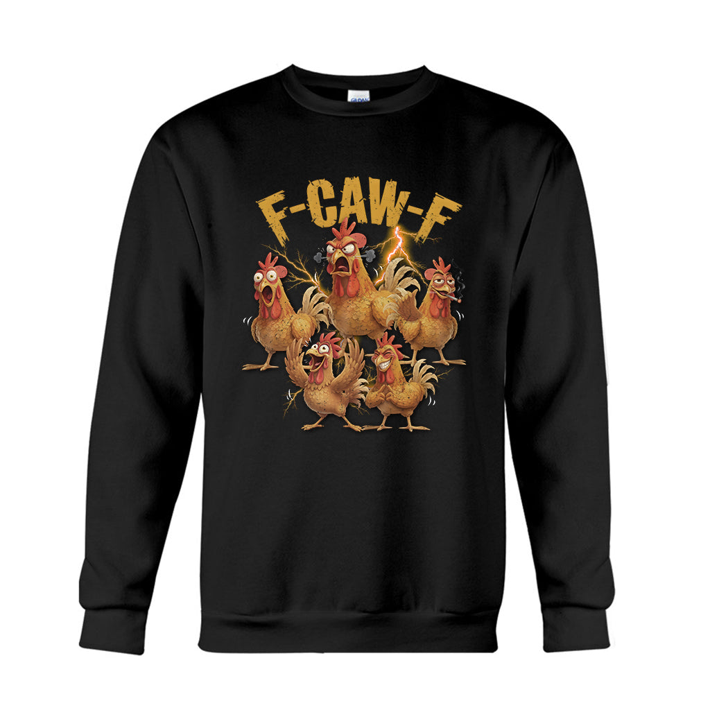 F Caw F Chicken T-Shirt - Hühner-T-Shirt und Hoodie