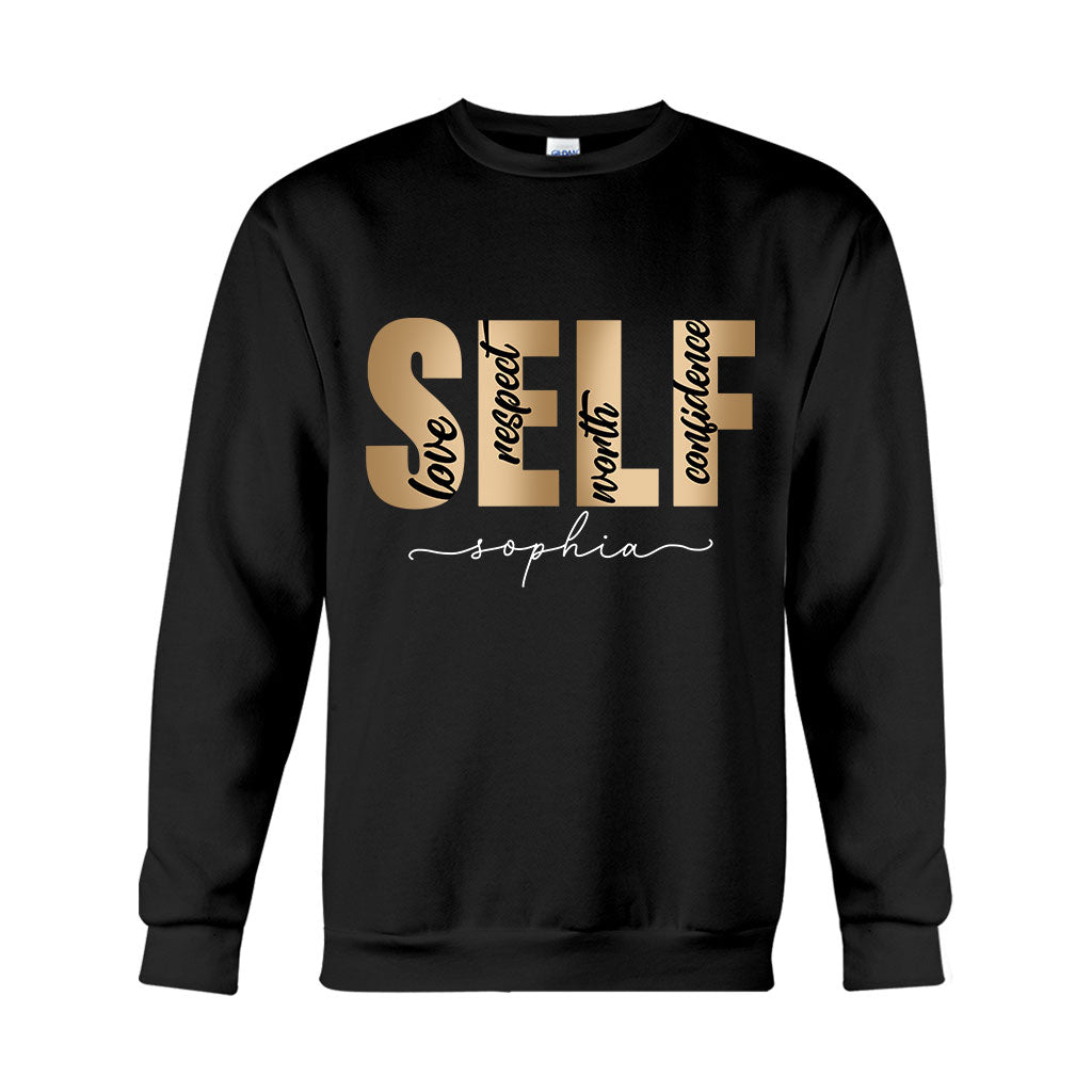 Selbstvertrauen – Personalisiertes T-Shirt und Hoodie für Afroamerikaner