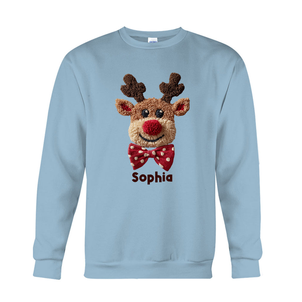Rentier-Sweatshirt – Personalisiertes Kinder-T-Shirt und Hoodie