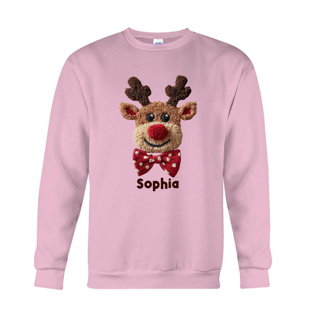 Rentier-Sweatshirt – Personalisiertes Kinder-T-Shirt und Hoodie