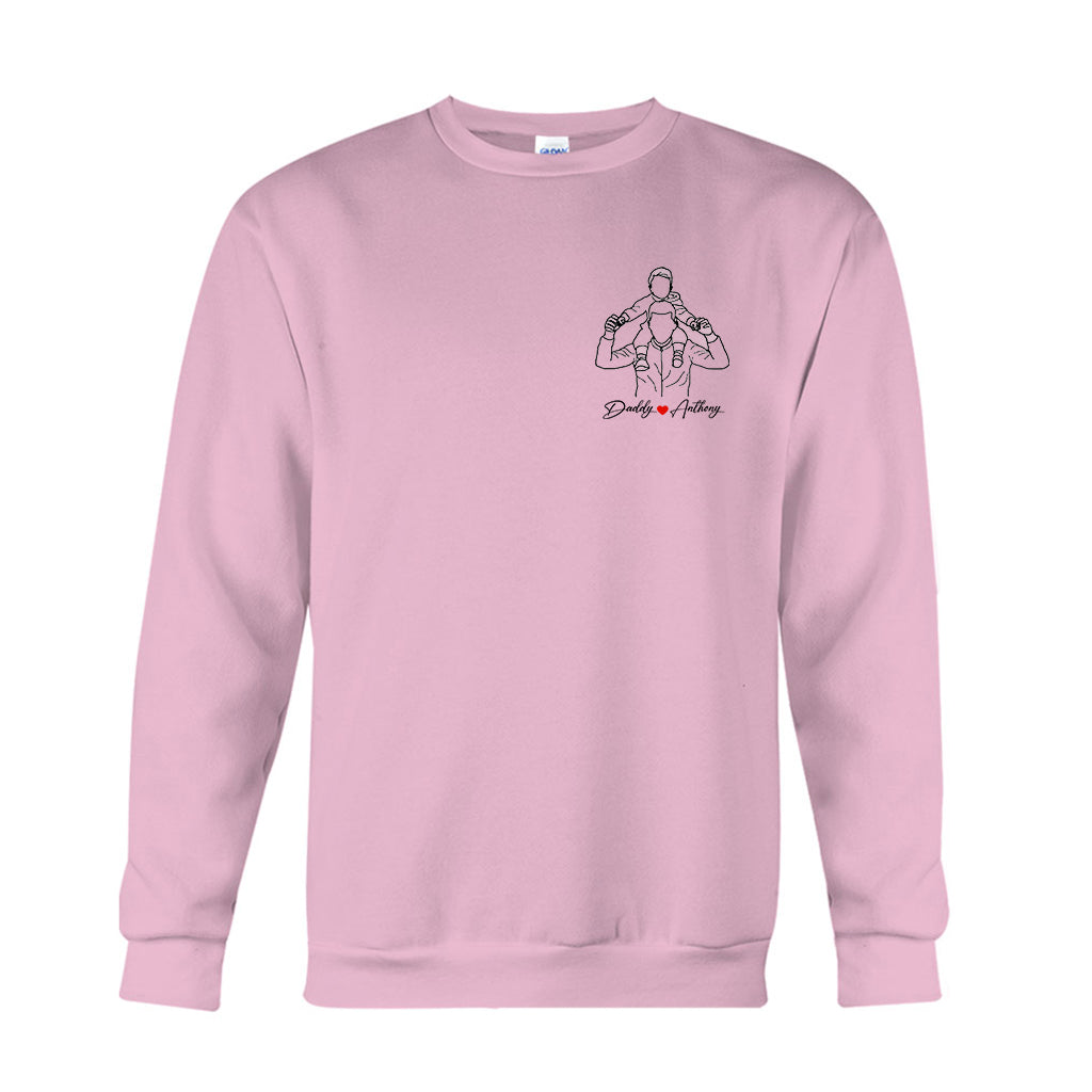 Best Dad Ever - Personalized Father T-shirt And Hoodie