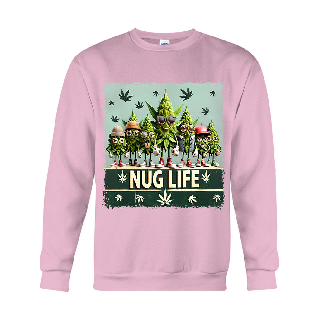 Nug Life - T-shirt et sweat à capuche sur le thème du cannabis