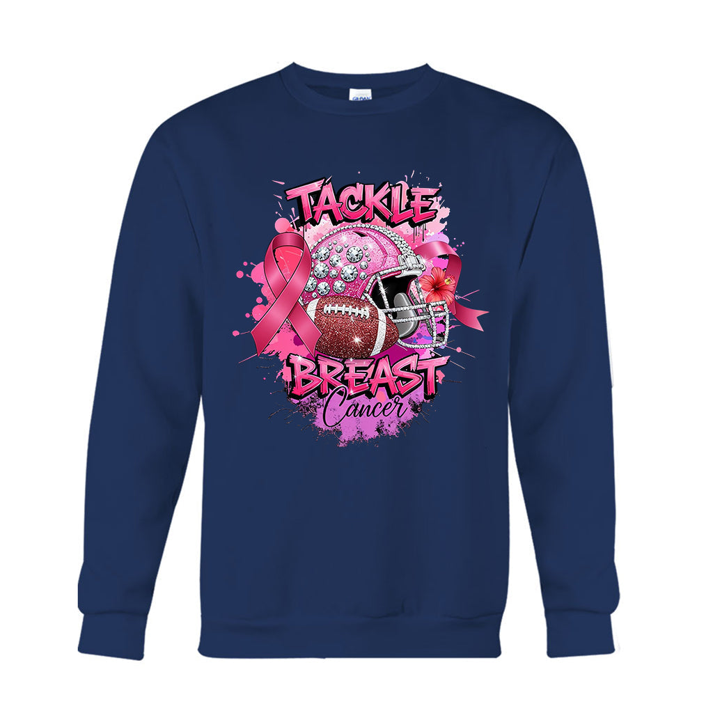 Luttez contre le cancer du sein - T-shirt et sweat à capuche de sensibilisation au cancer du sein
