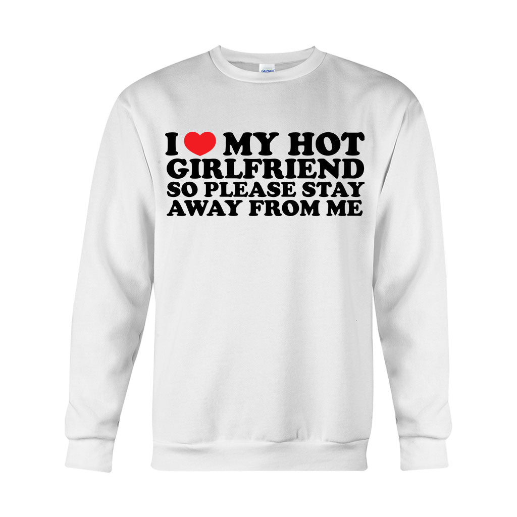 I Love My Girlfriend - Personalized Couple T-shirt And Hoodie