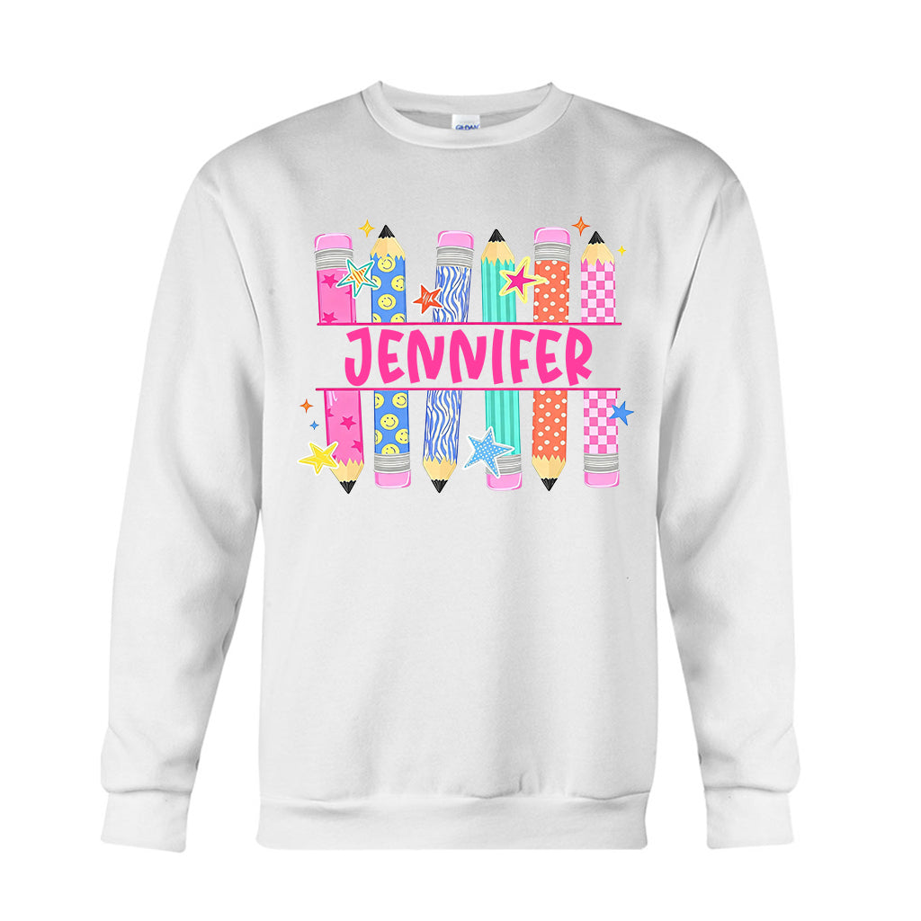 Back To School, Teacher Gift Idea - Personalized Teacher T-shirt And Hoodie