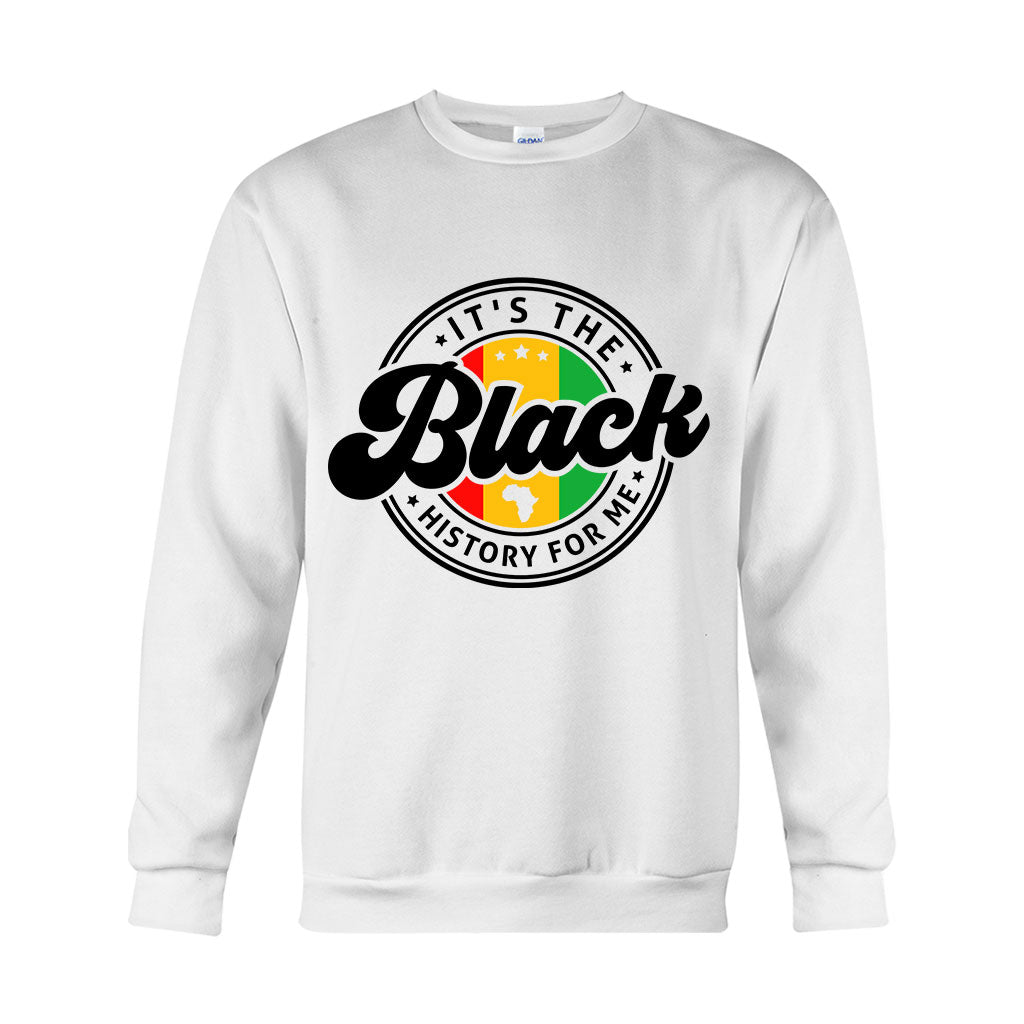 C'est l'histoire des Noirs pour moi - T-shirt et sweat à capuche afro-américains personnalisés