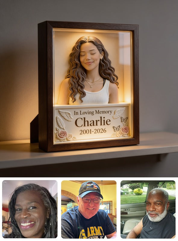 Plaque Acrylique Personnalisée en Mémoire d'une Femme Latina