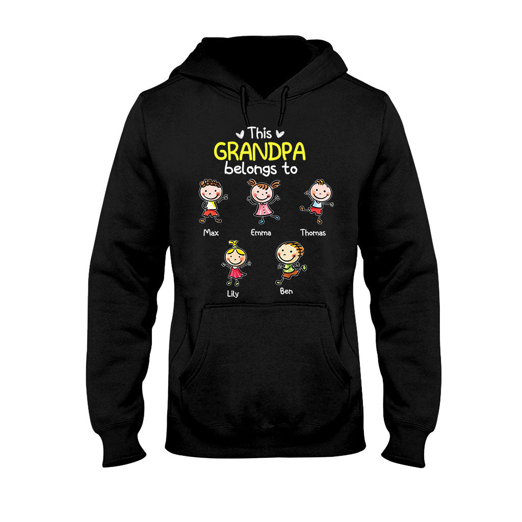 Wir lieben dich – Geschenk für Oma, Papa, Mama, Opa – Personalisiertes T-Shirt und Hoodie