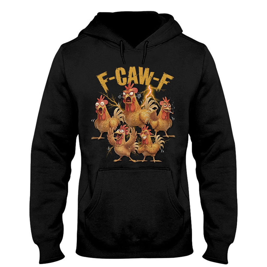 F Caw F Chicken T-Shirt - Hühner-T-Shirt und Hoodie