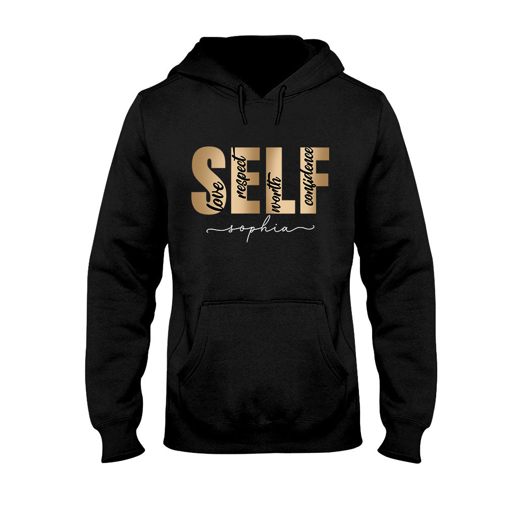 Selbstvertrauen – Personalisiertes T-Shirt und Hoodie für Afroamerikaner