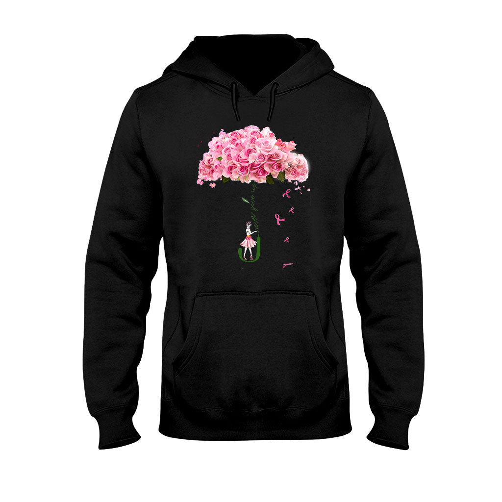 Niemals aufgeben – T-Shirt und Hoodie zur Sensibilisierung für Brustkrebs