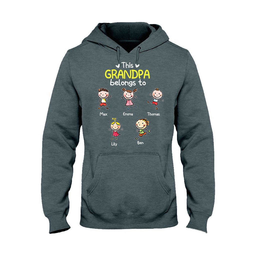 Wir lieben dich – Geschenk für Oma, Papa, Mama, Opa – Personalisiertes T-Shirt und Hoodie