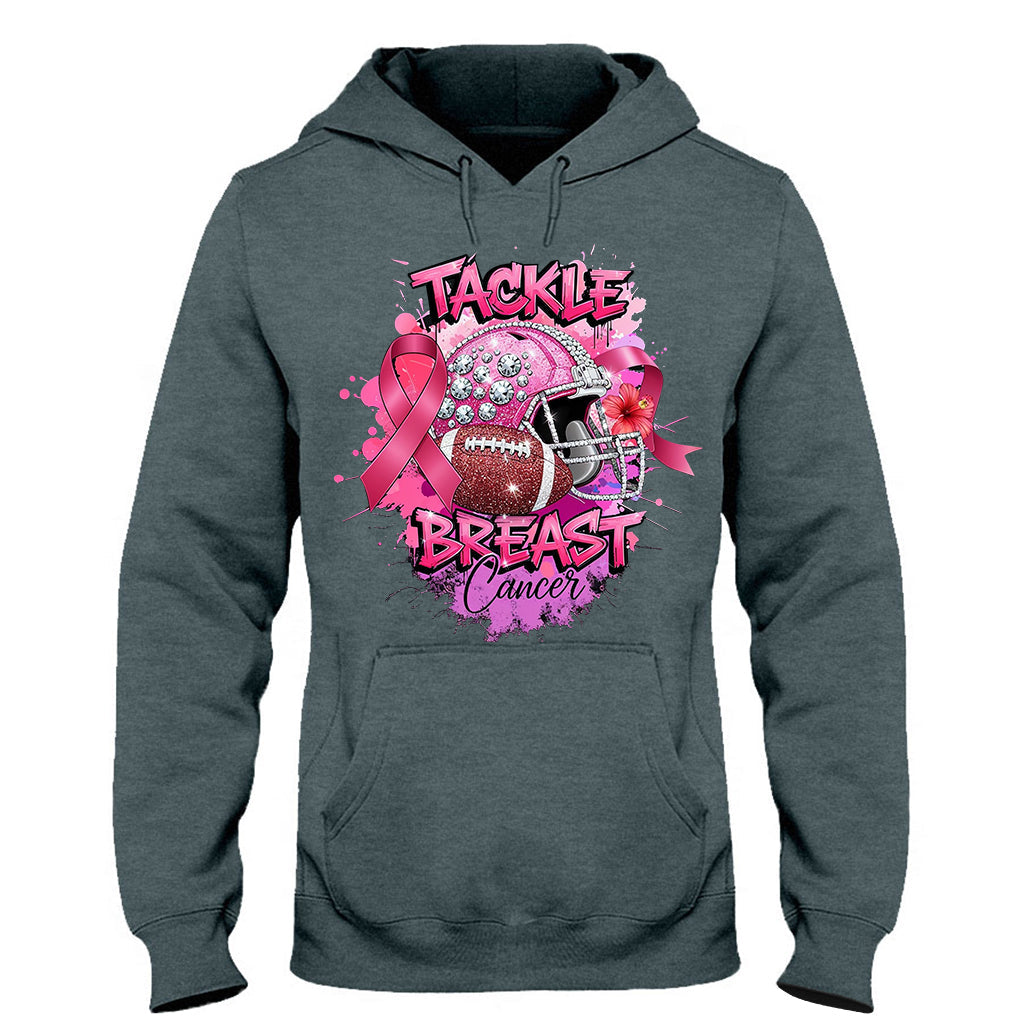 Luttez contre le cancer du sein - T-shirt et sweat à capuche de sensibilisation au cancer du sein