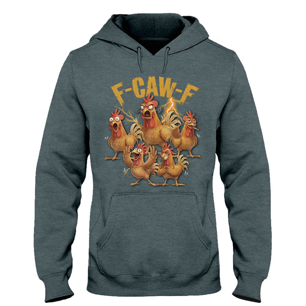 F Caw F Chicken T-Shirt - Hühner-T-Shirt und Hoodie