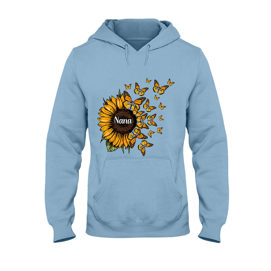 Beautiful Sunflower Blessed To Be Called - Gift for grandma, mom - Personalized T-shirt And Hoodie