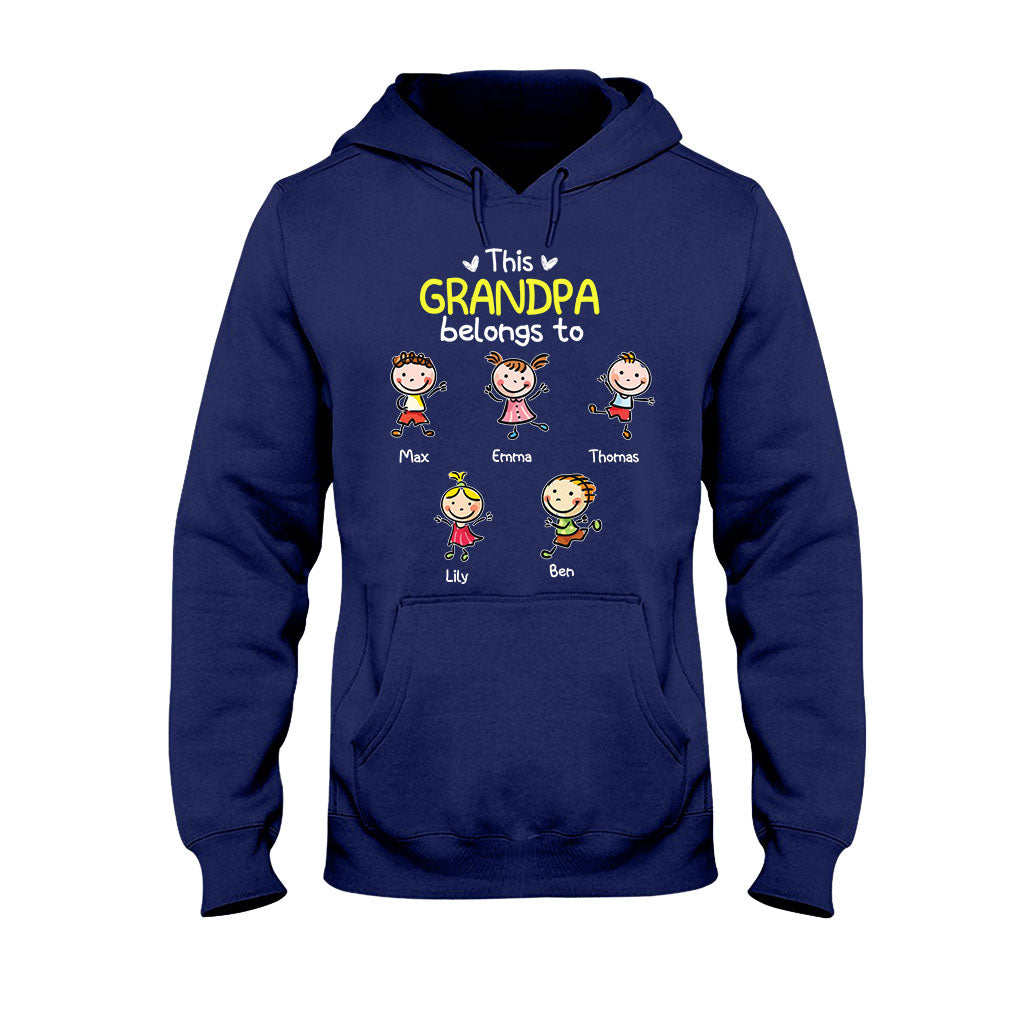 Wir lieben dich – Geschenk für Oma, Papa, Mama, Opa – Personalisiertes T-Shirt und Hoodie