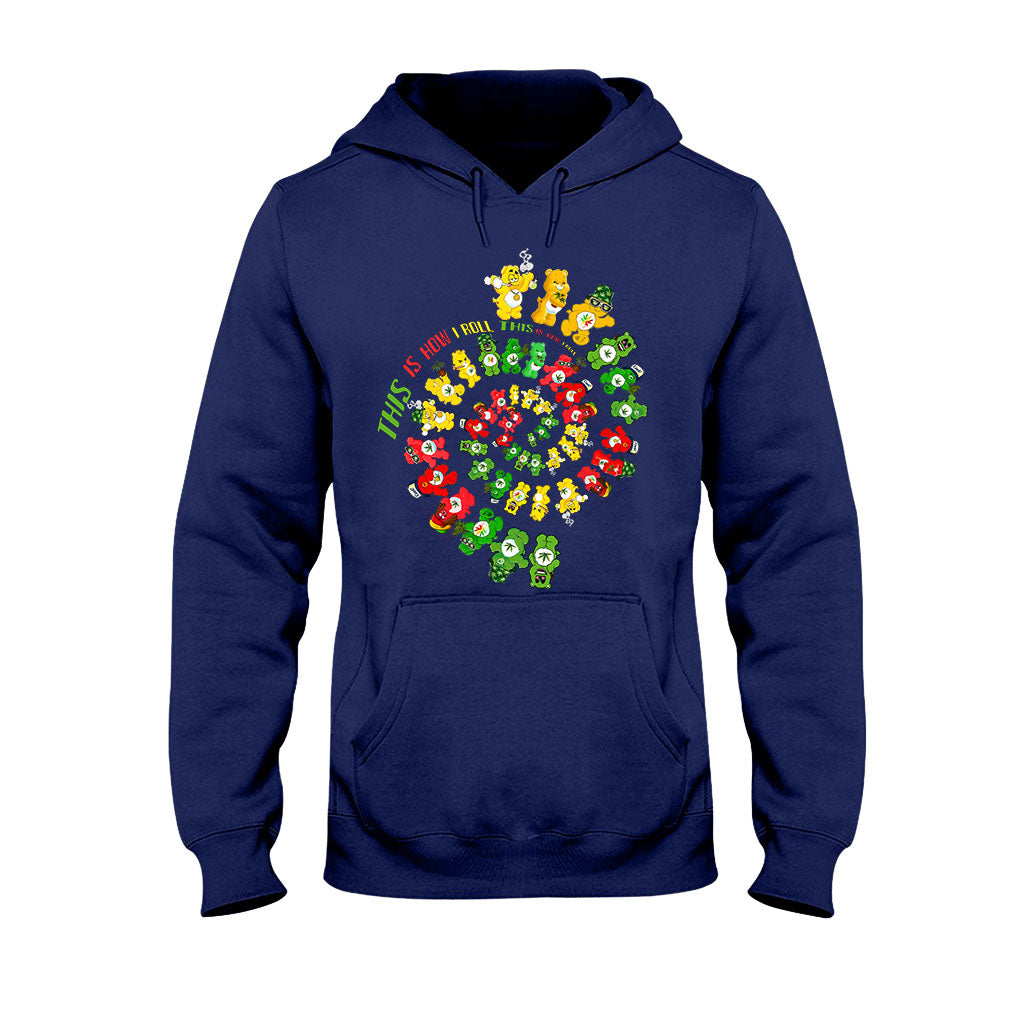 So fahre ich – Weed-T-Shirt und Hoodie