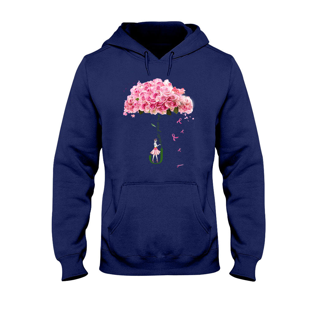 Niemals aufgeben – T-Shirt und Hoodie zur Sensibilisierung für Brustkrebs