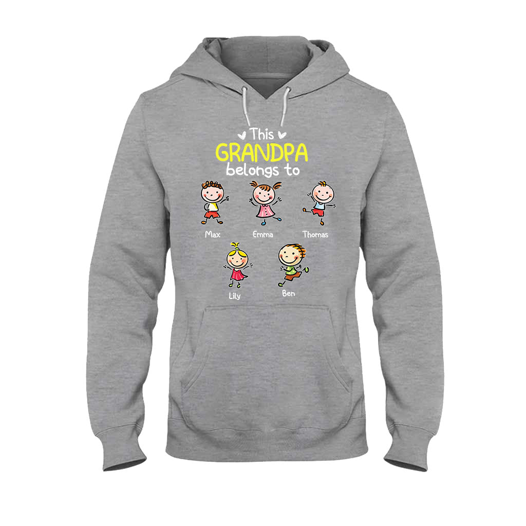 Wir lieben dich – Geschenk für Oma, Papa, Mama, Opa – Personalisiertes T-Shirt und Hoodie