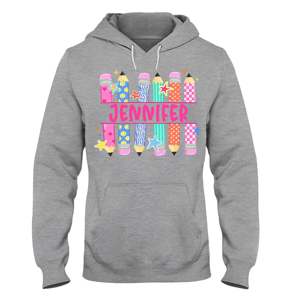 Back To School, Teacher Gift Idea - Personalized Teacher T-shirt And Hoodie