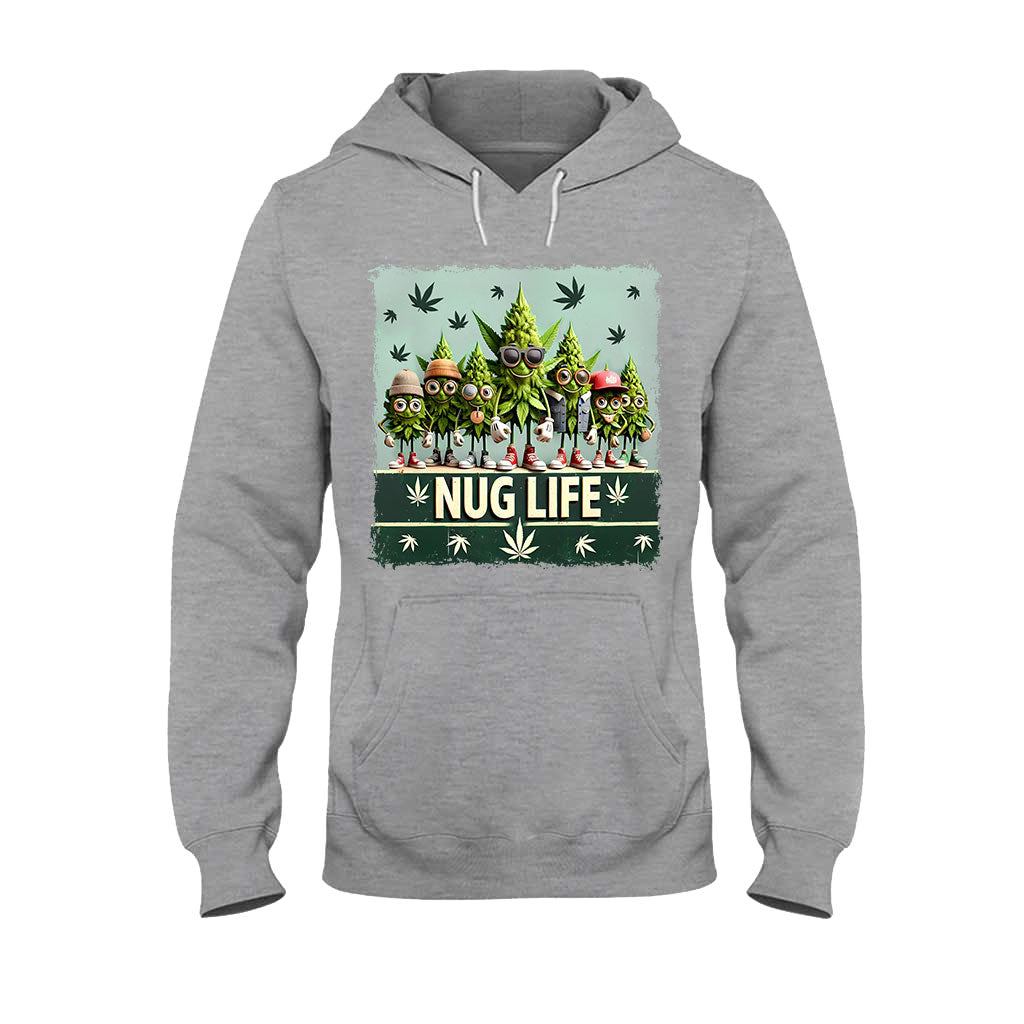 Nug Life - T-shirt et sweat à capuche sur le thème du cannabis